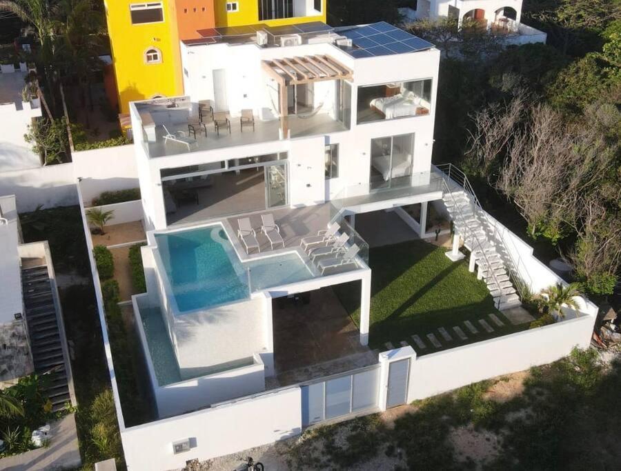 Luxury Cascada- Infinity Oceanview Pool And Elevator Villa Isla Mujeres
