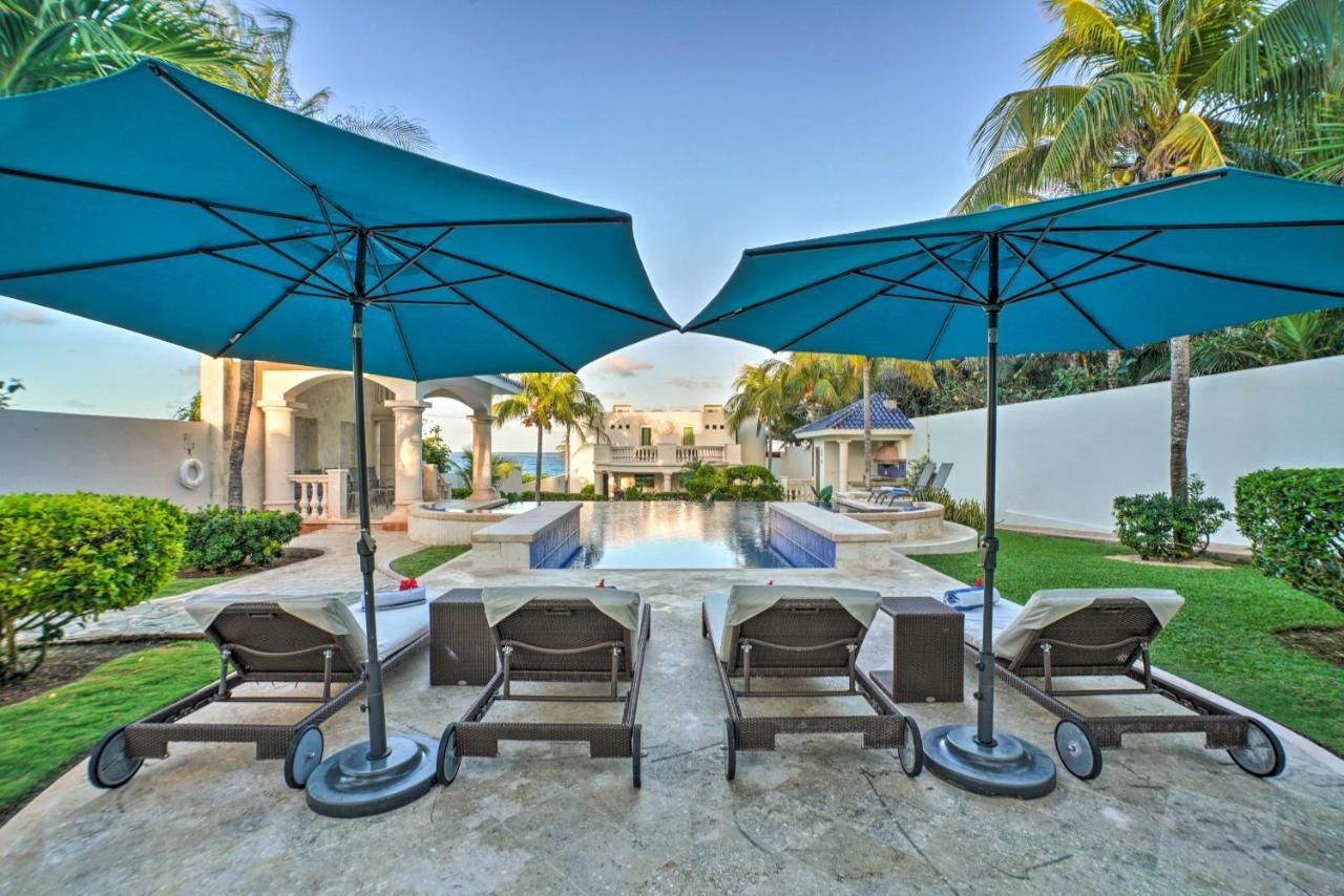 Oceanfront Estate With Infinity Pool! Isla Mujeres