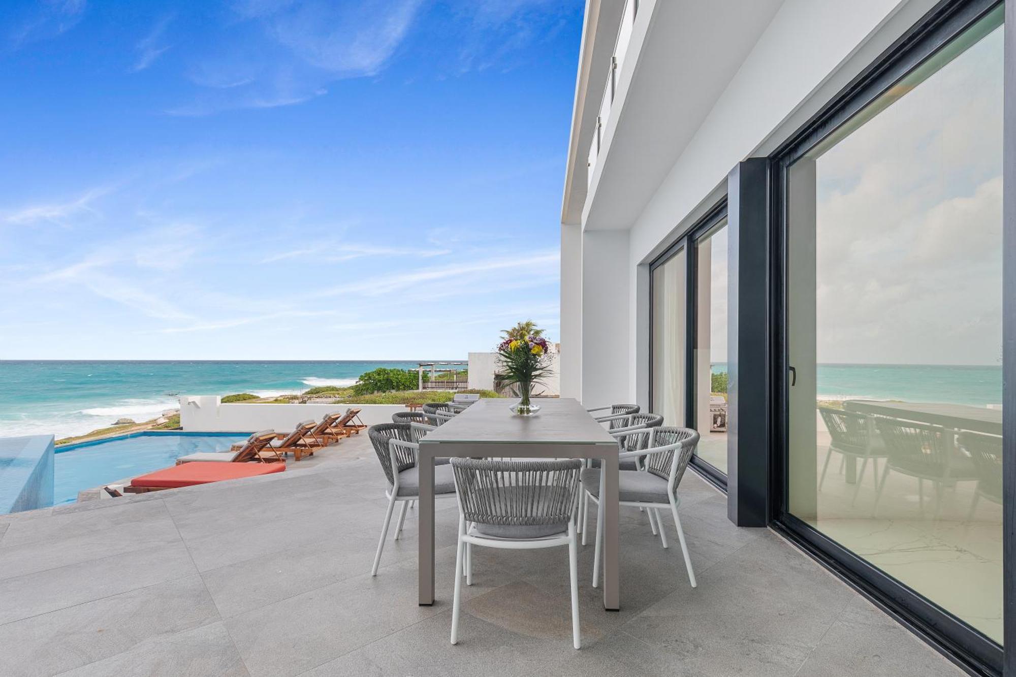E11even Con C Hef Privado Ocean Front Villa Isla Mujeres
